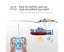 Mini RC Submarine RC Boat Remote Control Boat Waterproof RC Toy for Kids Carousel 6