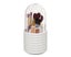 Rotating Dustproof Makeup Brush Storage Transparent Lipstick Storage Rack Carousel 1