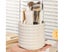 Rotating Dustproof Makeup Brush Storage Transparent Lipstick Storage Rack Carousel 8