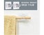 8 PCS Self Adhesive Curtain Rod Bracket Drapery Hook Holders Carousel 2