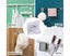 8 PCS Self Adhesive Curtain Rod Bracket Drapery Hook Holders Carousel 4