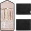 Foldable Jewelry Case Jewellery Pouch for Journey Organiser Travel-Black Carousel 1