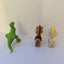Disney Pixar Toy Story mini figures, 4cm tall Buttercup, Bullseye & Rex Carousel 3