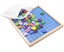 Wooden Math Hundred Board, Counting to 100 for Kindergarten, 1-100 Number B Carousel 4