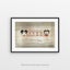 Personally signed Mickey to Tiki, framed, by NZ iconic artist Dick Frizzell Carousel 1