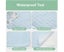 2pcs Blue Washable Reusable Pee Pads for Dog Waterproof Extra Absorbent 80*100cm Carousel 5