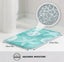 Coastal Starfish & Seashells Bath Mat - Polyester Non-Slip Machine Washable Carousel 4