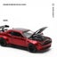 1/36 Dodge Challenger SRT Hellcat Assembled Modified Toy Car Model Diecast, Red Carousel 3
