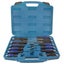 12pc Go Through Industrial Screwdriver Set Philips & Flat Head with Hex Shank Carousel 1
