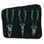 Heavy Duty High Leverage Plier Set Combination Long Nose Side Cutters 3pc Carousel 5