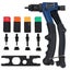 Nut Riveter Hand Nut Sert Riveting Rivnut Tool Fastener M3 M4 M5 and M6 Carousel 1