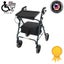 ABLE MOBILITY WALKER ROLLATOR 8" GREEN WITH TRAY Carousel 1