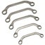 Half Moon Ring Spanners 5pc Metric Sizes 10-19mm Obstruction Bend C Wrench TE427 Carousel 1