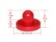 1 Set ABS Air Hockey Disc Accessories With Pucks Pusher Mallet 96mm 76mm 60mm Carousel 6