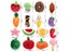 Pet Interactive Plush Squeaky Toy For Cats Fruit Bite Resistant Carousel 3