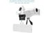 1.0X 1.5X 2.0X 2.5X 3.5X Adjustable 5 Lens Loupe LED Light Headband Magnifier Carousel 4