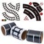 Kid Road Tape Floor Car Track Kit Railway Vehicle Interior Road Toy 1.89 x 196in Carousel 1