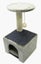 Tigga Cat Scratch Box & Platform 60cm Grey Fur & Rope with Ball Carousel 1