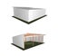 Consent Free Pole Shed Open Fronted Lean To 9.0 x 12.0 with Overhang Carousel 1
