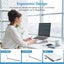 Nulaxy AS012 Laptop Stand - Silver, Foldable Adjustable Design, Compatible with Carousel 5