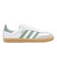 adidas Originals Samba OG C White Silver Green Gum Kids Preschool Casual JP5483 Carousel 5