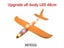 48cm LED DIY Kids Toys Hand Throw Flying Glider Planes Foam Aeroplane Model Carousel 5