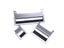 1PC Aluminum Alloy PC Desk Rectangle Wire Cable Grommet Office Table Hole Cover Carousel 6