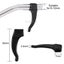 2 pairs Anti-Slip Glasses Hook Ear Grip Silicone Spectacle Holder Carousel 5