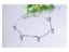 925 Sterling Silver Snake Chain Pearls Anklets For Women Fashion Jewelry DA387 Carousel 1