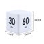 Digital Bathroom Alarm Clock Display Shower Kitchen Timer hourglass Count down Carousel 8