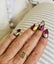 Stunning Solid Rose Gold and Ruby Signet Ring Carousel 6