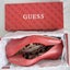 GUESS Red Shoes GENUINE LEATHER with gold Size 8 Carousel 7