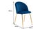Set of 2 Shangri-La Subiaco Velvet Dining Chairs (Navy) Carousel 8