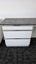 High Gloss White L-Type Kitchen with Recessed Handle and BLUM Hinges Carousel 3