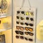 PTN NEW 12 Slots Felt Sunglasses Organizer Hanging Wall Glasses Holder Display Carousel 5