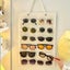 PTN NEW 12 Slots Felt Sunglasses Organizer Hanging Wall Glasses Holder Display Carousel 6