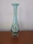 Art Glass Vase Pale Blue with Marble Colours Carousel 1