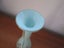 Art Glass Vase Pale Blue with Marble Colours Carousel 3