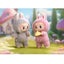 Series Figure Monster Etciting Macaron Plush Doll Figure Toy Kids Gift Blind Box Carousel 6