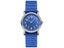 Easy To Read Kids Watch Slip-Thru Fabric Strap Japan Movement Silver Tone Case Carousel 3