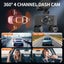 Touch Screen Car DVR Dash Cam 360 Dashboard Camera Carousel 11