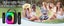 Karaoke Machine Kids Two Wireless Microphones Portable Bluetooth Speaker Carousel 3