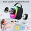 Karaoke Machine Kids Two Wireless Microphones Portable Bluetooth Speaker Carousel 6