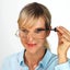 Magnifying Make Up Makeup Glasses Flip Down Lenses Gold Metal Frame +2.5-4.0 Carousel 6
