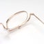 Magnifying Make Up Makeup Glasses Flip Down Lenses Gold Metal Frame +2.5-4.0 Carousel 8