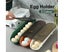 3pcs Kitchen egg tray with stackable timer, automatic rolling type with lid Carousel 2