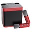 Mini Karaoke Machine Kids Portable Bluetooth Speaker TV 2 Wireless Microphones Carousel 1