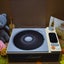 Portable CD Player with Speakers Bluetooth for Car Home Beige Carousel 3