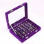 Vivva Velvet Ring Earring Jewelry Display Organizer Box Tray Holder Storage Case Carousel 9