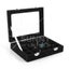 Vivva Velvet Ring Earring Jewelry Display Organizer Box Tray Holder Storage Case Carousel 13
